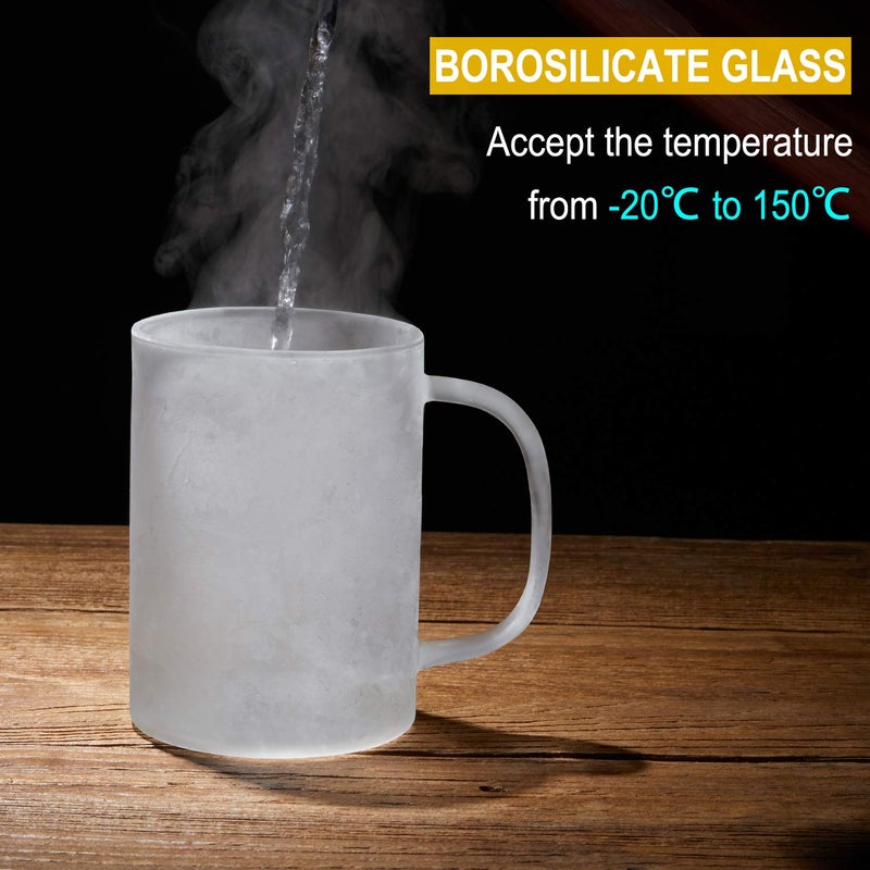 Enindel 3020.05 Glass Tea Mug with Infuser and Lid, Tea Cup, Clear, 20 OZ, GM005 - Image 3